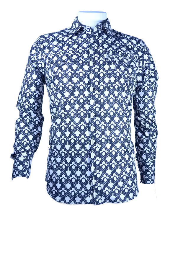 Camisa Vaquera Estampada Cactus